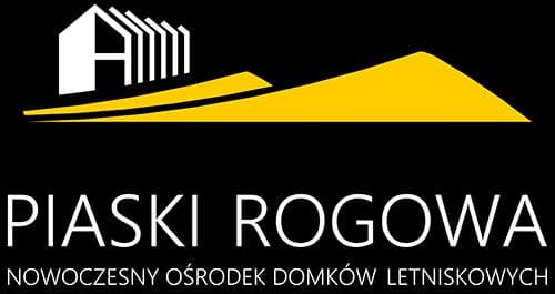 logo Piaski Rogowa, wersja czarna